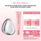  Bộ Đôi M.O.I Phấn Nước Iconic Perfection Và Má Hồng Sữa Baby Cheek 