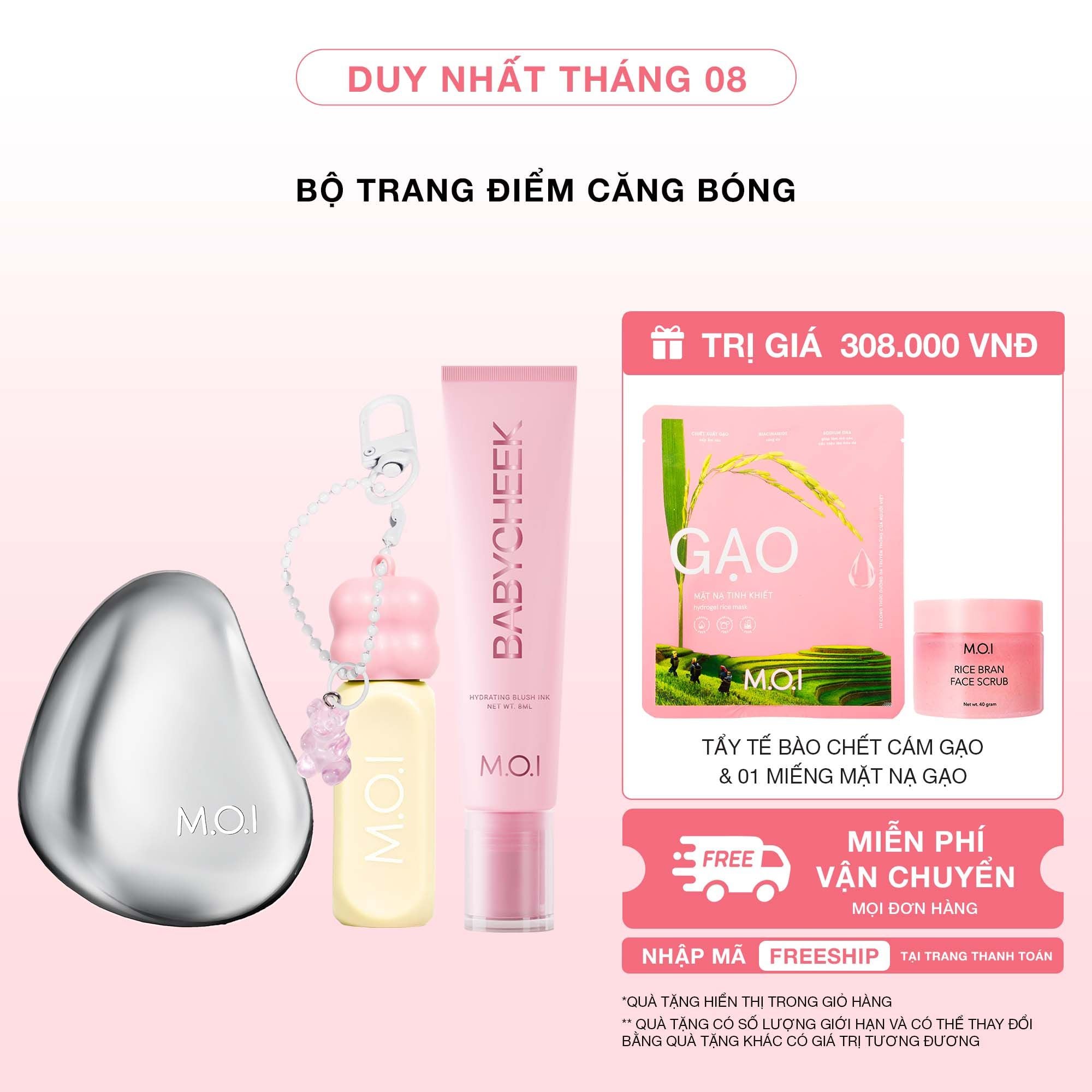  Bộ Trang Điểm Căng Bóng 