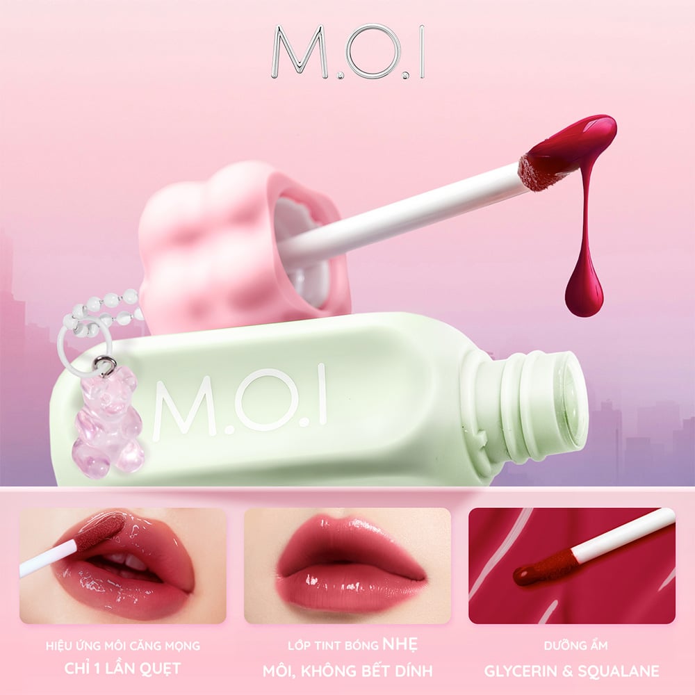 Bộ 6 Son Tint Bóng Gummy