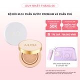  [GIẢM 50K] Bộ Đôi M.O.I Phấn Nước Premium Và Phấn Phủ Baby Skin 
