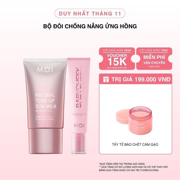 Bộ Đôi Chống Nắng Ửng Hồng