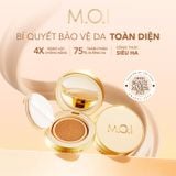  Bộ Đôi Phấn Nước M.O.I Premium Baby Skin Và Son Thỏi Cao Cấp Queen Of Rose 