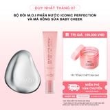  Bộ Đôi M.O.I Phấn Nước Iconic Perfection Và Má Hồng Sữa Baby Cheek 