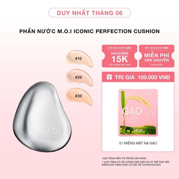Phấn Nước M.O.I Iconic Perfection Cushion 12g [New Look]