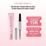  Bộ Đôi Bút Trang Điểm Hai Đầu Và Má Hồng Sữa Baby Cheek 