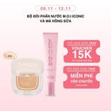  Bộ Đôi Phấn Nước M.O.I Iconic Perfection Cushion Và Má Hồng Sữa Baby Cheek 