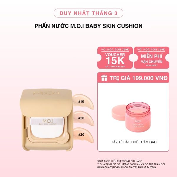 Phấn Nước M.O.I Baby Skin Cushion
