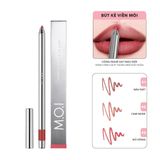  Bộ Đôi Son Tint Lì Nhẹ Môi Lollipops Và Chì Kẻ Viền Môi Đa Năng M.O.I 
