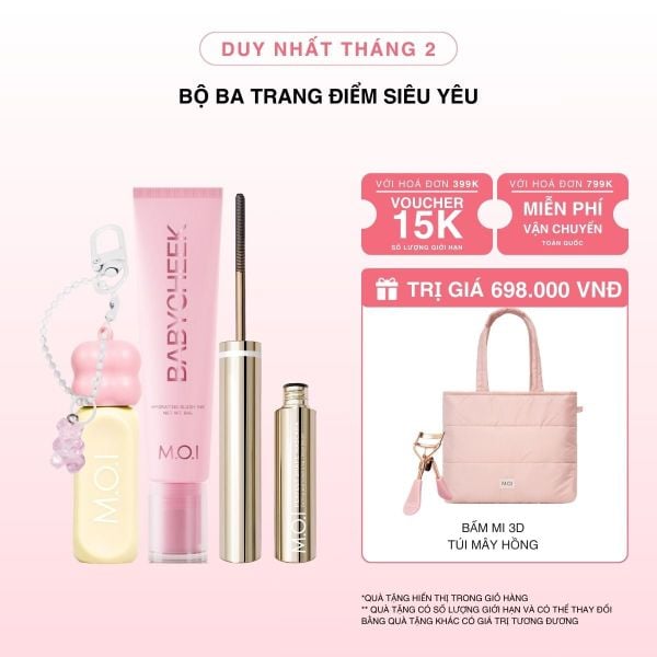 Bộ Ba Trang Điểm Siêu Yêu