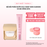 Bộ Đôi Phấn Nước M.O.I Baby Skin Cushion Và Má Hồng Sữa Baby Cheek 