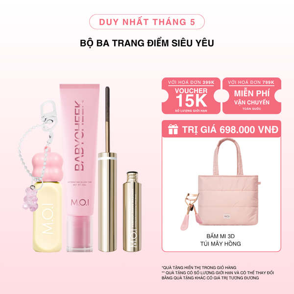 Bộ Ba Trang Điểm Siêu Yêu