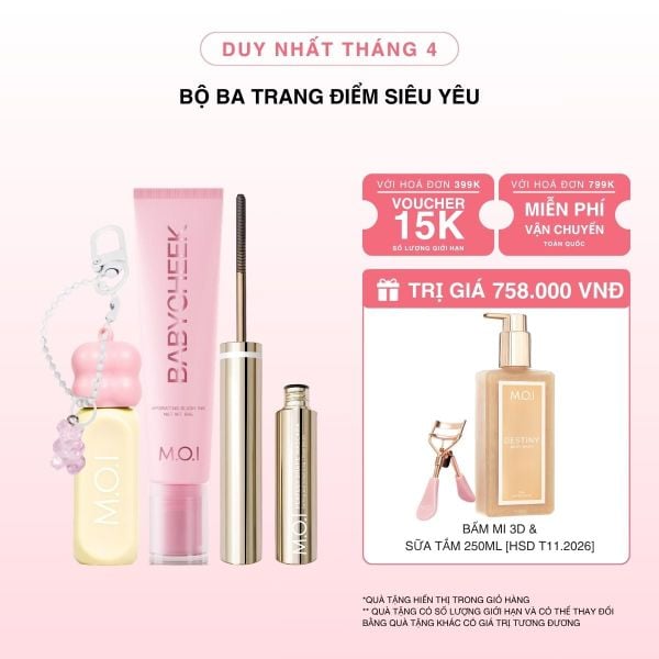 Bộ Ba Trang Điểm Siêu Yêu