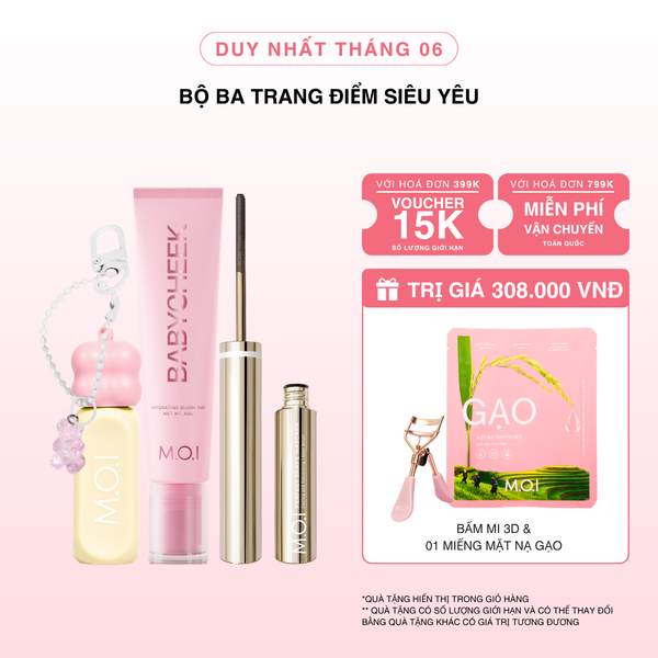 Bộ Ba Trang Điểm Siêu Yêu