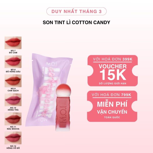 Son Tint Lì Cotton Candy 4g