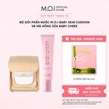  Bộ Đôi Phấn Nước M.O.I Baby Skin Cushion Và Má Hồng Sữa Baby Cheek 