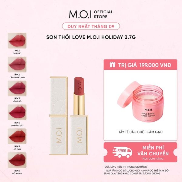 Son Thỏi Love M.O.I Holiday Phiên Bản Mùa Lễ Hội 2.7g