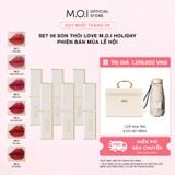  Bộ 6 Son Thỏi Love M.O.I Holiday Phiên Bản Mùa Lễ Hội 