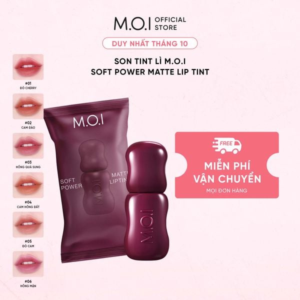 Son Tint Lì M.O.I Soft Power Matte Lip Tint 4ml
