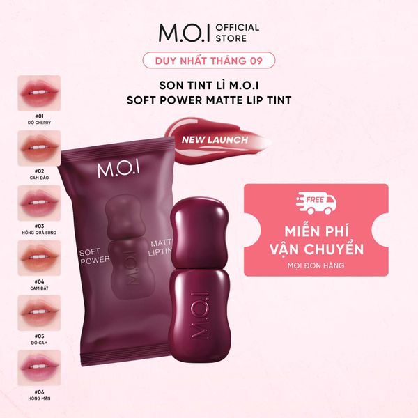 Son Tint Lì M.O.I Soft Power Matte Lip Tint 4ml