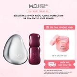  Bộ Đôi M.O.I Phấn Nước Iconic Perfection Và Son Tint Lì Soft Power 