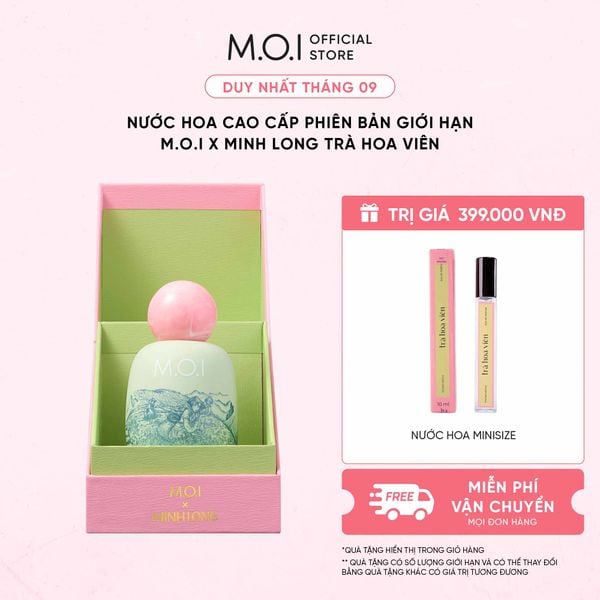 Nước Hoa Cao Cấp Phiên Bản Giới Hạn M.O.I x Minh Long Trà Hoa Viên