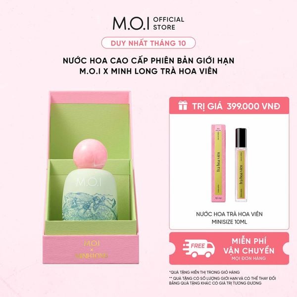 Nước Hoa Cao Cấp Phiên Bản Giới Hạn M.O.I x Minh Long Trà Hoa Viên