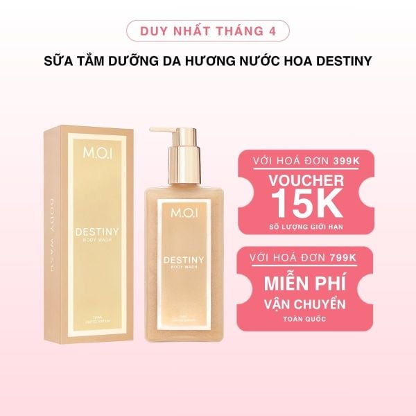 [HSD T11/2026] Sữa Tắm Dưỡng Da Hương Nước Hoa Destiny 250ml