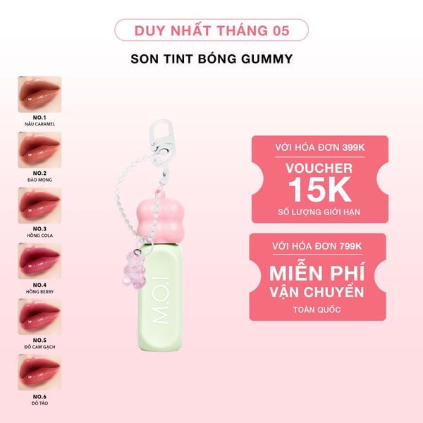 Son Tint Bóng Gummy 3g