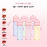  Bộ 6 Son Tint Bóng Gummy 