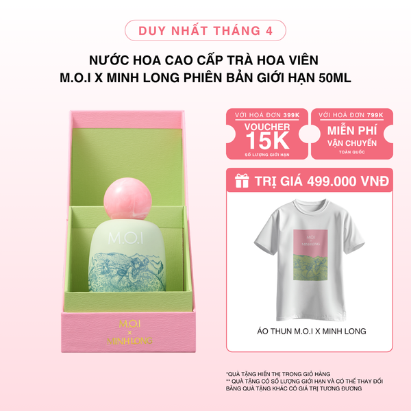 Nước Hoa Cao Cấp Phiên Bản Giới Hạn M.O.I x Minh Long Trà Hoa Viên