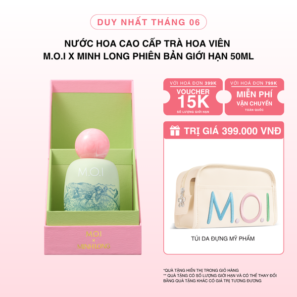 Nước Hoa Cao Cấp Phiên Bản Giới Hạn M.O.I x Minh Long Trà Hoa Viên