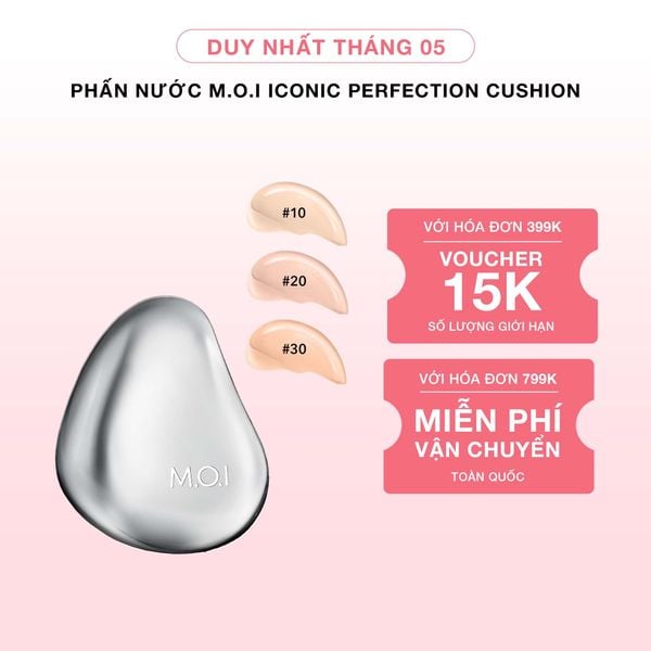 Phấn Nước M.O.I Iconic Perfection Cushion 12g [New Look]