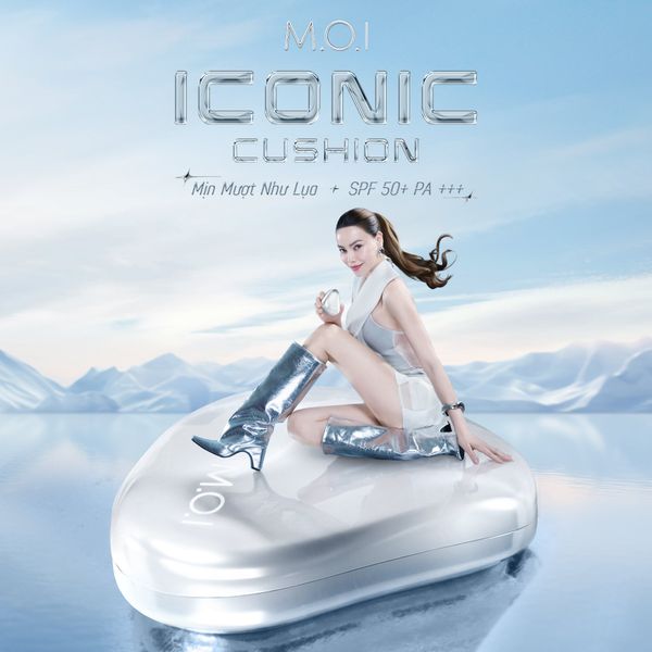 Bộ Đôi M.O.I Phấn Nước Iconic Perfection Và Phấn Phủ Baby Skin Powder