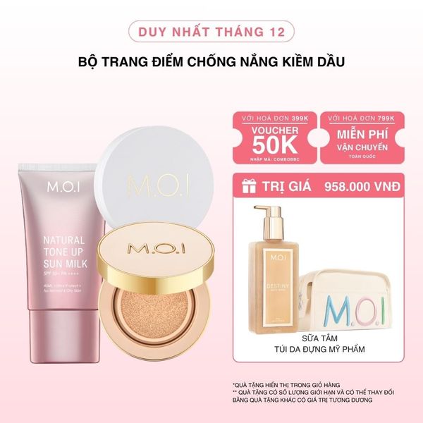 Bộ Trang Điểm Chống Nắng Kiềm Dầu