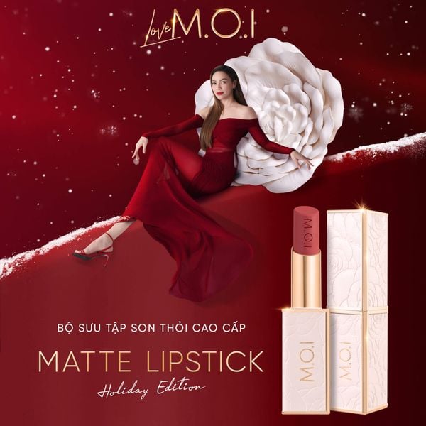 Set 2 Son Thỏi Love M.O.I Holiday Phiên Bản Mùa Lễ Hội