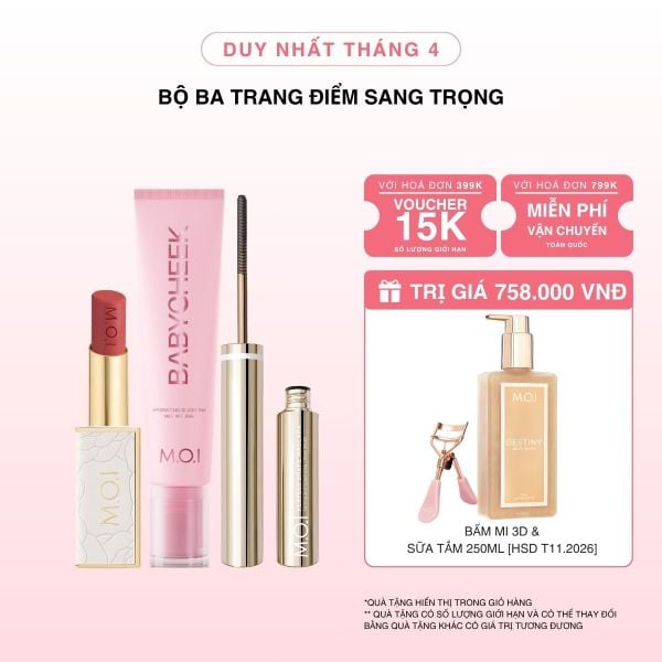 Bộ Ba Trang Điểm Sang Trọng