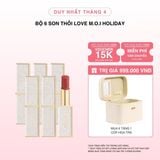  Bộ 6 Son Thỏi Love M.O.I Holiday Phiên Bản Mùa Lễ Hội 
