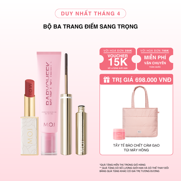 Bộ Ba Trang Điểm Sang Trọng
