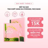  Mặt Nạ Gạo Tinh Khiết Sáng Da Hydrogel Rice Mask 