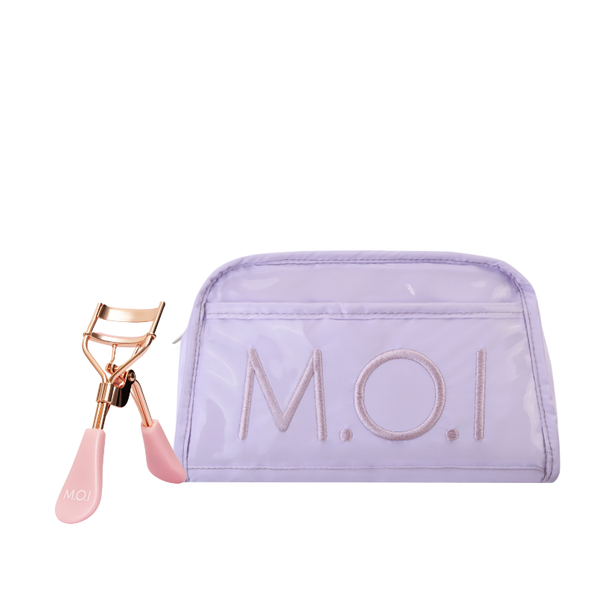 Bộ Đôi Bấm Mi 3D Và Túi Rosy Tím [Quà Tặng]