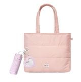  Bộ Đôi Móc Khóa Đựng Son Và Túi Mây Hồng [Quà Tặng] 