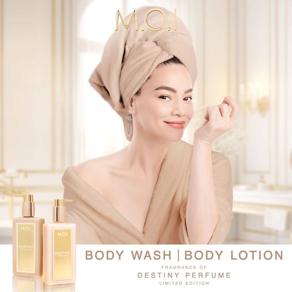 Bộ Đôi Sữa Tắm Và Dưỡng Thể Hương Nước Hoa Destiny