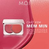  Bộ Đôi Phấn Nước M.O.I Premium Baby Skin Cushion Và Má Hồng Kem 2 Màu 
