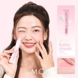  Bộ Đôi Phấn Nước M.O.I Baby Skin Cushion Và Má Hồng Sữa Baby Cheek 