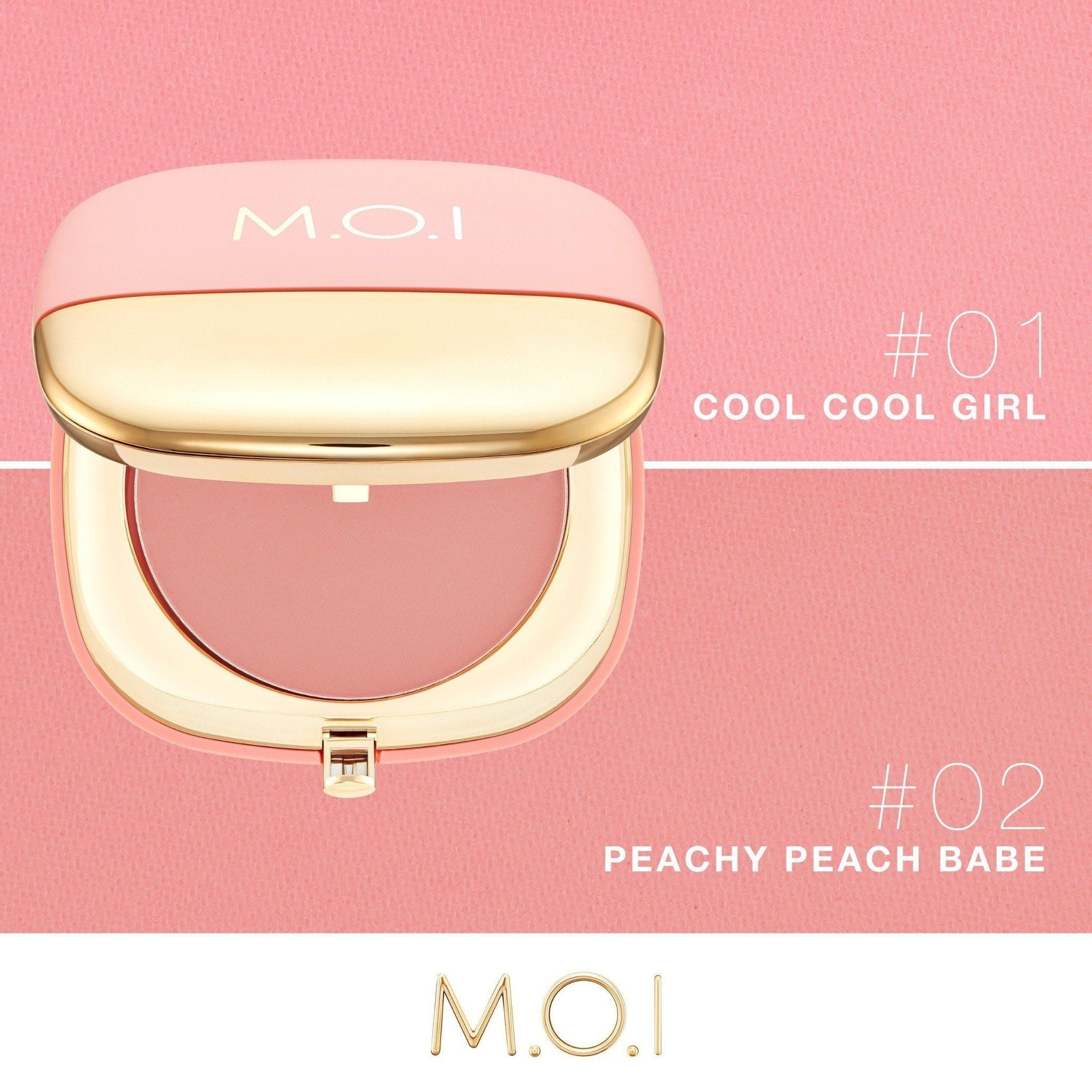  Bộ Đôi Phấn Nước M.O.I Baby Skin Cushion Và Phấn Má Hồng Phiên Bản Giới Hạn 