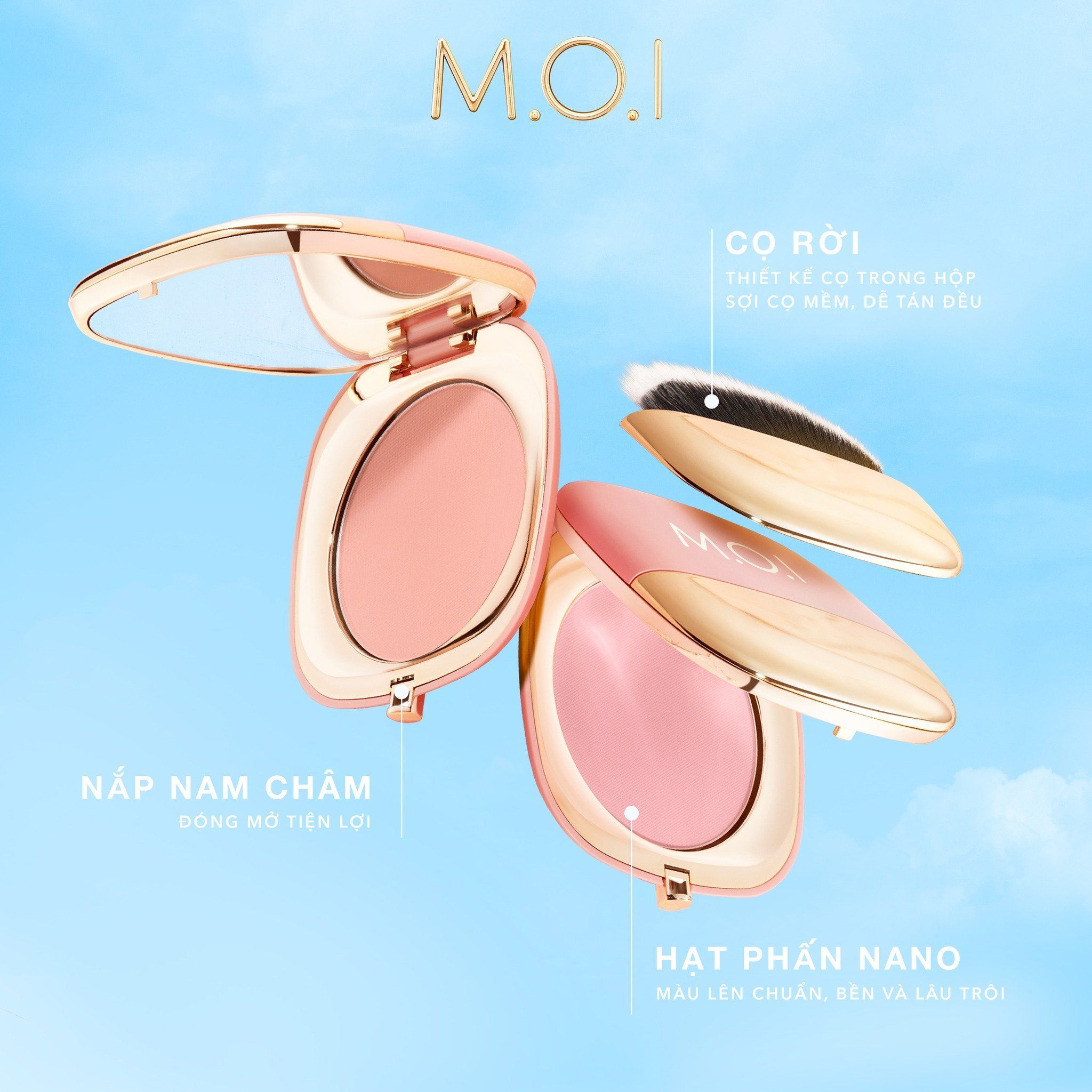  Bộ Đôi Phấn Nước M.O.I Iconic Và Phấn Má Phiên Bản Giới Hạn 