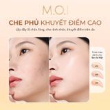  Bộ Đôi Phấn Nước M.O.I Premium Baby Skin Và Son Thỏi Cao Cấp Queen Of Rose 