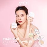  [GIẢM 50K] Bộ Đôi M.O.I Phấn Nước Baby Skin Cushion Và Phấn Phủ Baby Skin Powder 
