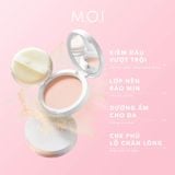  [GIẢM 50K] Bộ Đôi M.O.I Phấn Nước Baby Skin Cushion Và Phấn Phủ Baby Skin Powder 