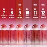  Bộ Đôi Má Hồng Sữa Và Son Tint Lì Cotton Candy 